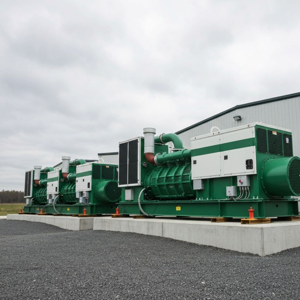 Backup power generators